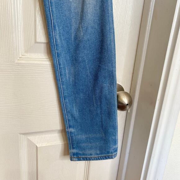 DENIM X Alexander Wang 001 Skinny Jeans Light Denim Fade Size 24 Classic - Picture 9 of 10